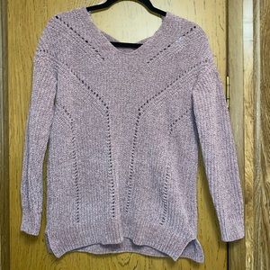 Purple Fall Sweater